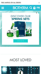 Mobile Screenshot of biotherm.ca