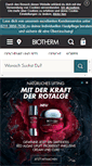 Mobile Screenshot of biotherm.de
